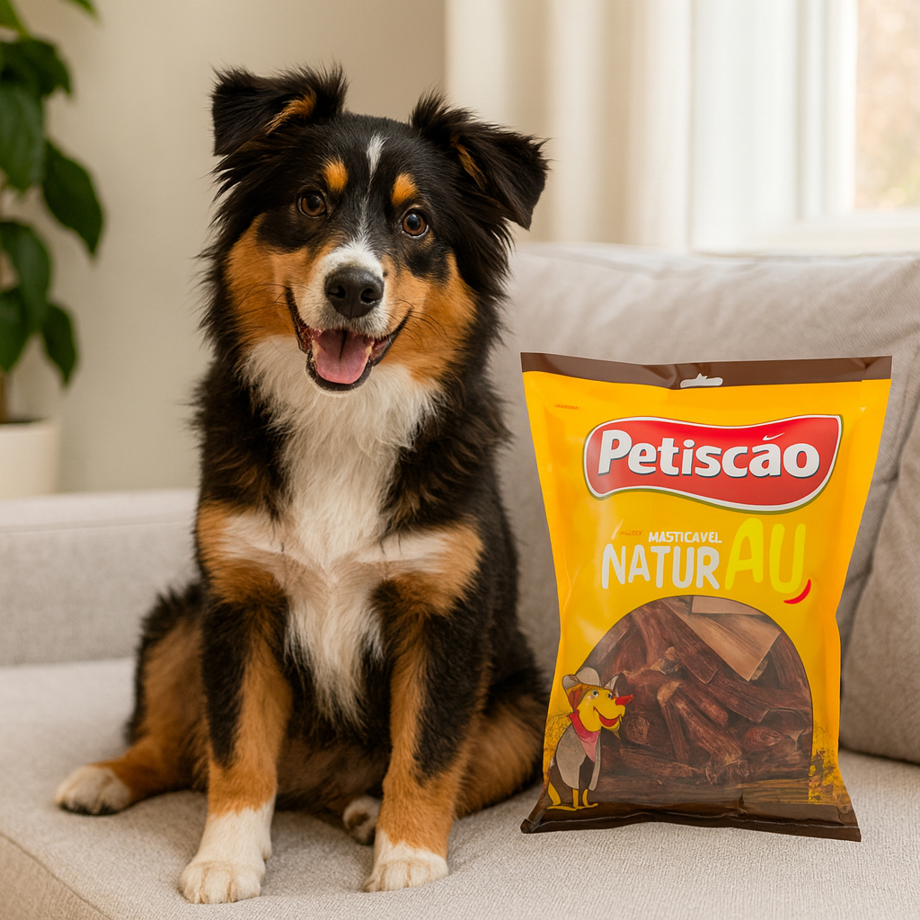 Petisco Ração Para Cães Pet Mix Pontas Naturais 500g