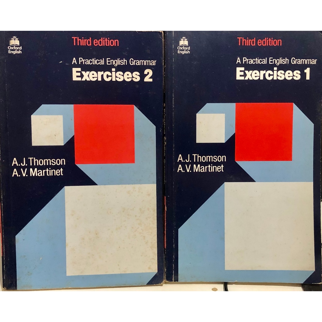 A practical english grammar exercises - volumes 1 e 2