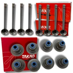 Kit Valvulas Admissao Escape Retentores Ford Ka 1.0 Zetec