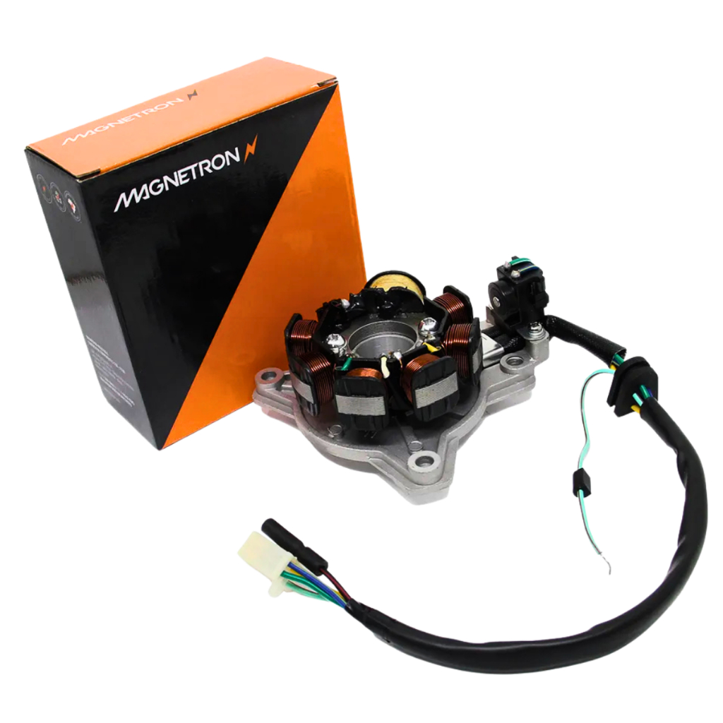 Estator completo com mesa Cg 125 Titan 95/99 - Cg 125 Today 92/94 original Magnetron em Oferta na Shopee