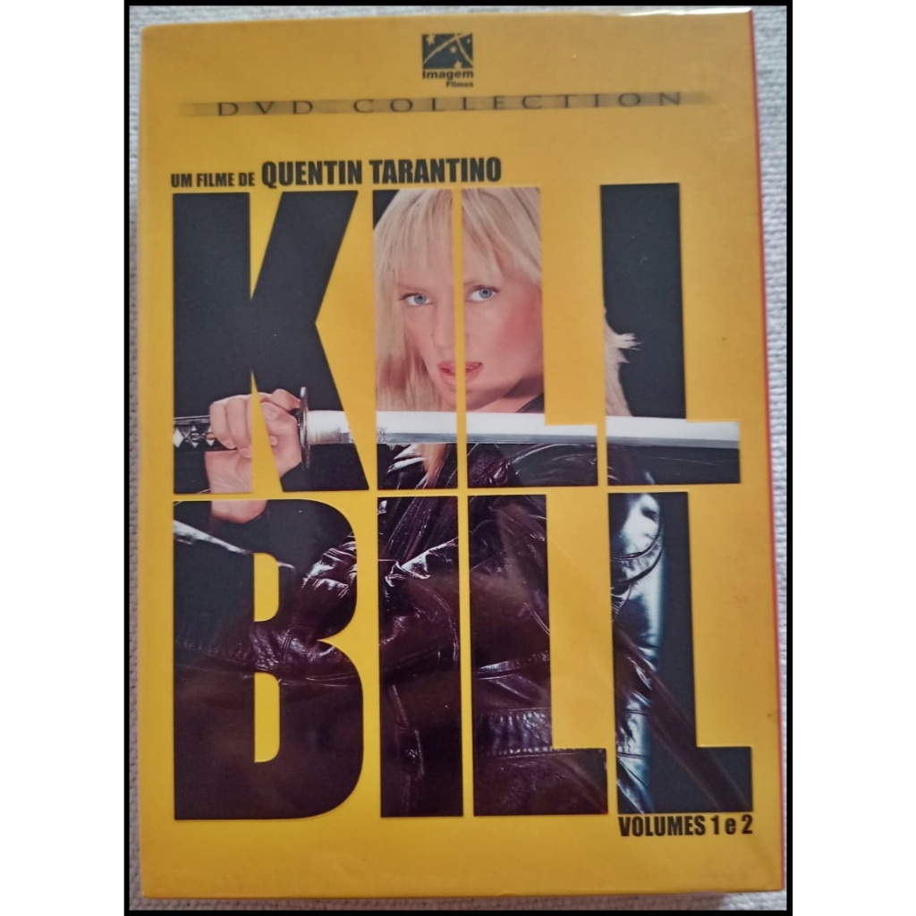 Box DVD Kill Bill - Volume 1 & Volume 2 - Originais