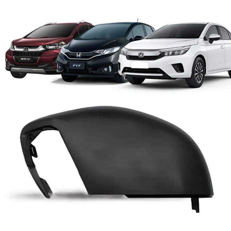 Capa Moldura Retrovisor Inferior Honda Fit City 2015 A 2021 Lado Esquerdo