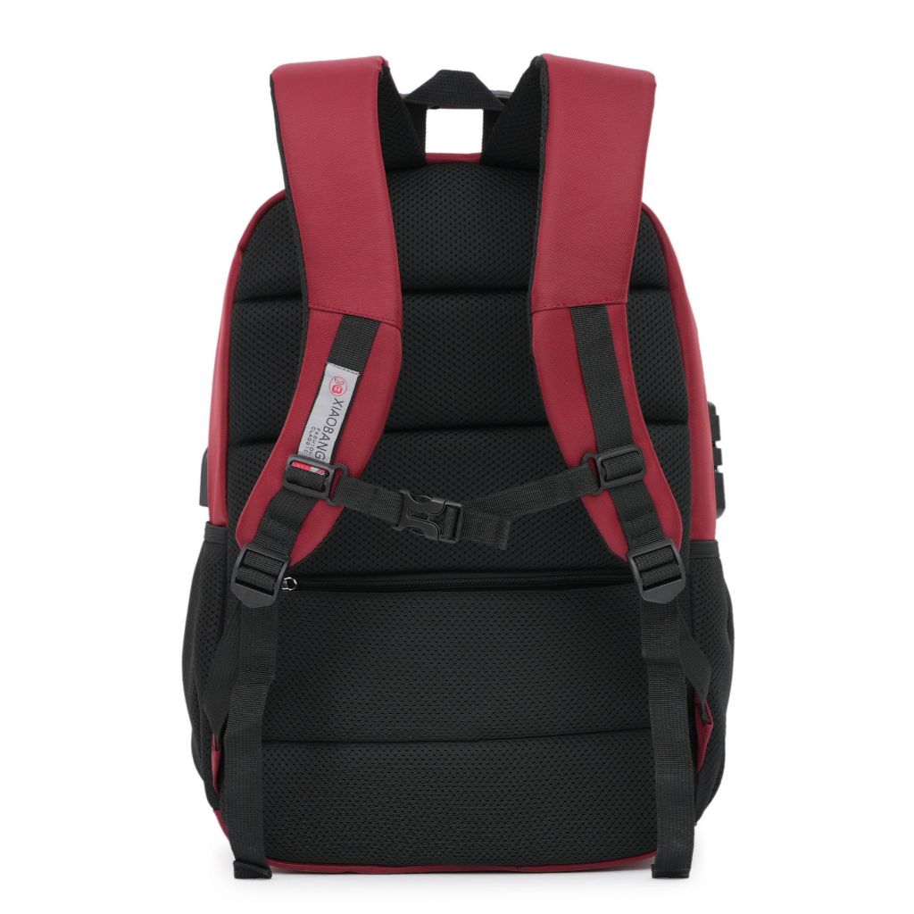 Detalhes do Mochila Notebook cadeado anti furto Impermeavel Executiva Reforçada Cabo De Aco Resistente Aux Usb Fone Ouvido