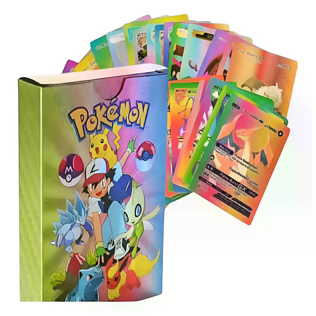 Cartas Pokémon Charizard Cards – 55 Unidades | Edição Especial de Batalha e Coleção Lendária