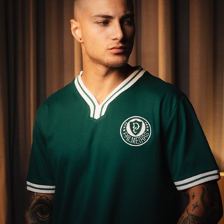 Camisa Palmeiras Retrô 1973 Masculina Oficial em Oferta na Shopee