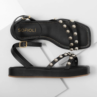 Sandália Feminina Flat Flatform Rasteira Delicada Moda Conforto Macia Leve Brilho Original Sofiolí em Oferta na Shopee