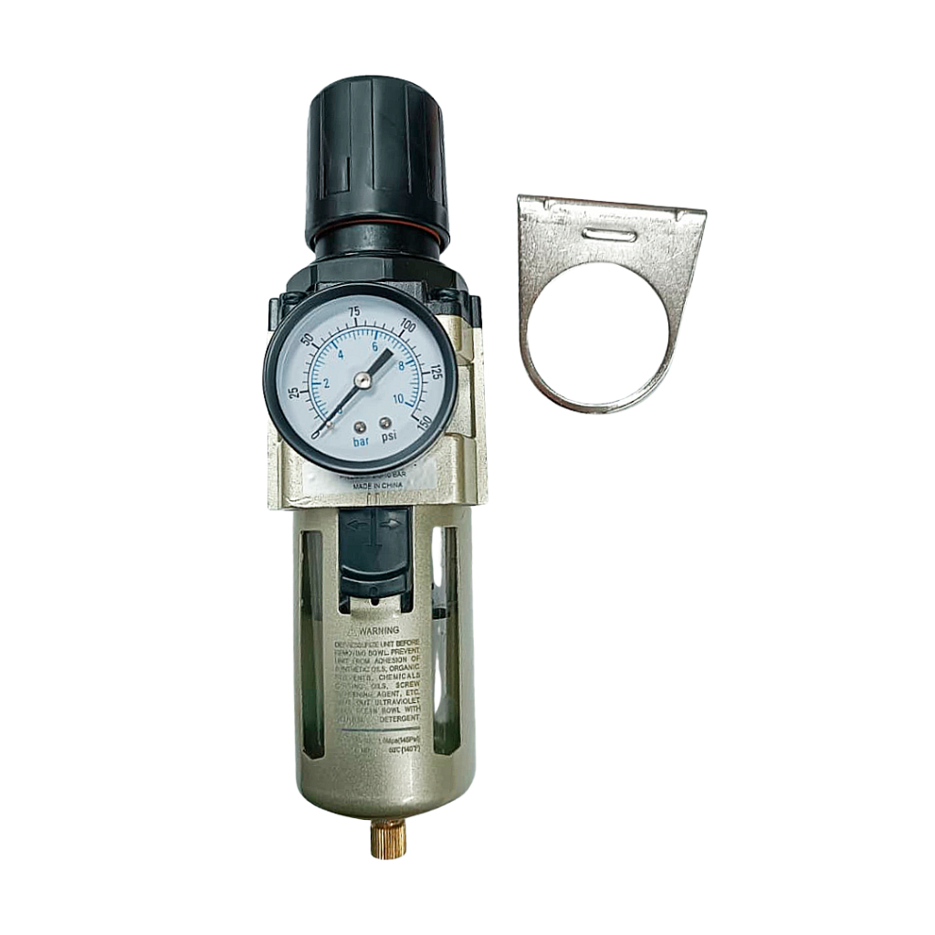Filtro Regulador de Ar Comprimido 1/2″ Drenagem Automática 4.000 L/min