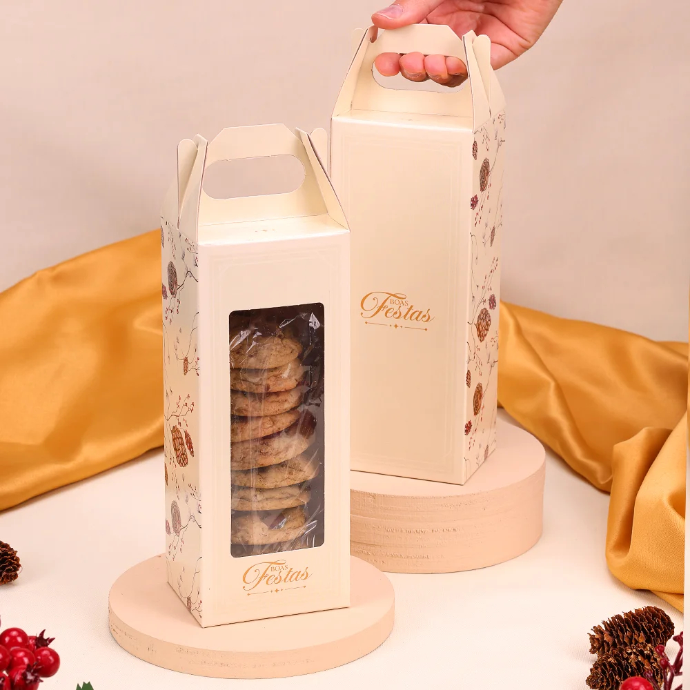 50 CAIXA PARA PRESENTE NATAL 8X6,5X20CM CLÁSSICA 5246 ( JANGO NATAL 2025 )