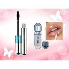 KIT Máscara para cílios T&G Tango RÍME+Brilho Labial Óleo Labial Brilho Labial de Vidro Transparente