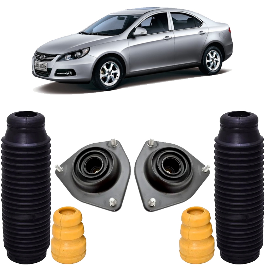 Kit Batente De Amortecedor Traseiro Jac J5 11 / ...