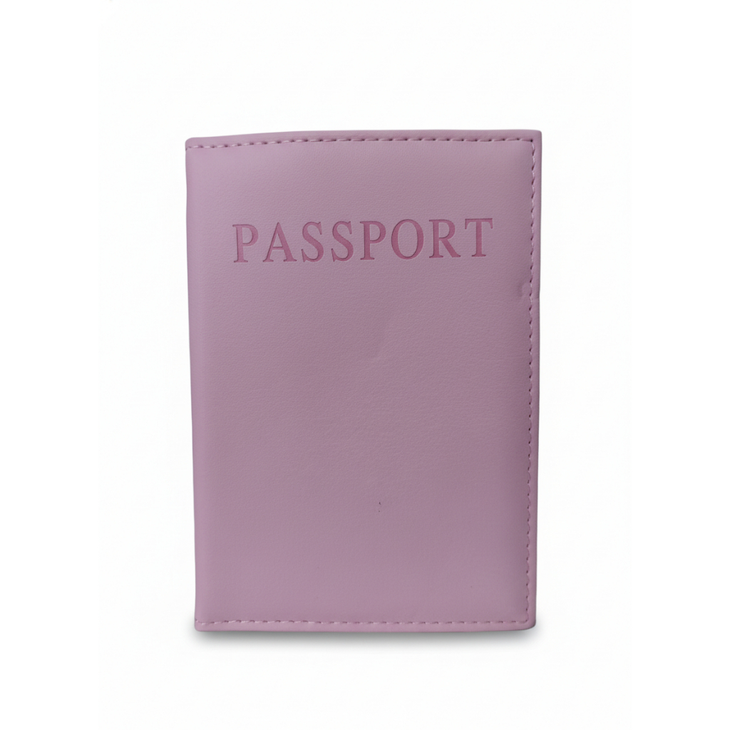 Capa Porta Passaporte Em Couro Sintético