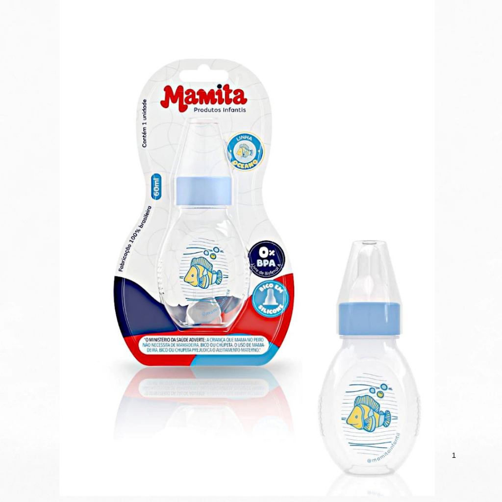 Mamadeira Chuquinha 60ml - Blister