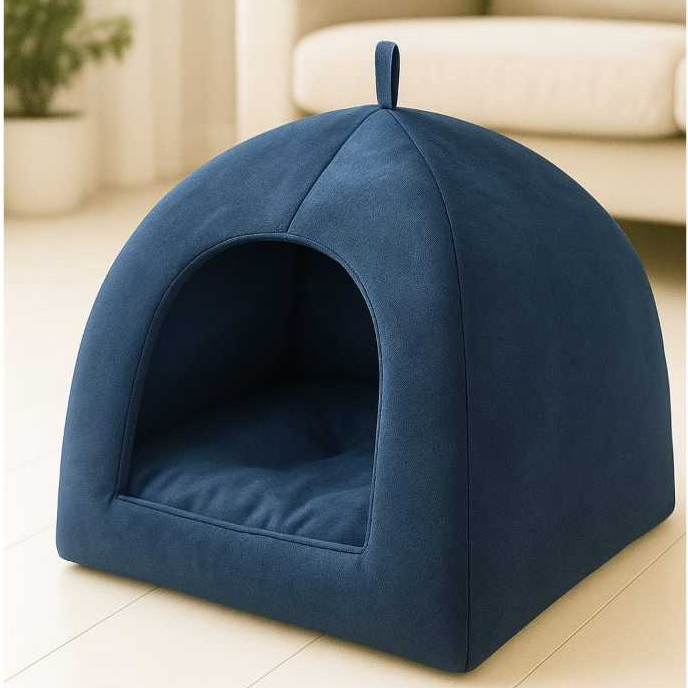Cama para cachorro Tenda Cabana 2 em 1 Gato Cães Iglu Impermeável Lavável Pet P a G