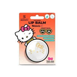 Lip Balm Fps 24 Macaron Melancia Sabrina Sato Hello Kitty 8g com FPS 24, Manteigas de Karité, Cacau e Cupuaçu Cia Beauty