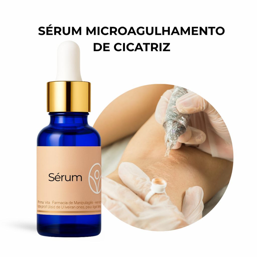 Sérum para Microagulhamento 30ml – Tratamento de Cicatrizes com Fator de Crescimento 30ml Sérum (Uso profissional)