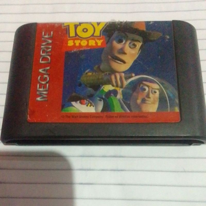 Cartucho de Mega Drive Toy Story original