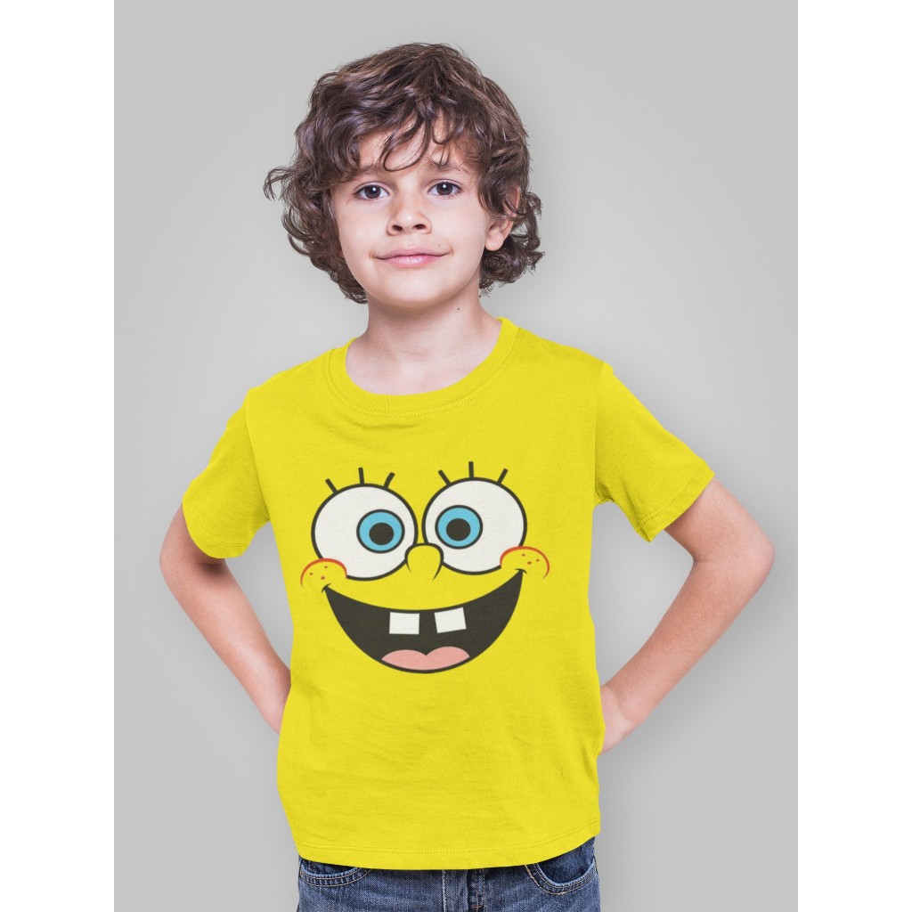 Camiseta Infantil Do Bob Esponja, Roupa Infantil Meninos , Camiseta Bob Esponja, Roupa Do Bob Esponja