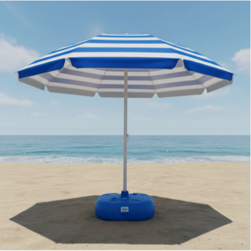 Base Plástica para Ombrellone e Guarda Sol Água 18L ou Areia 22KG Azul em Oferta na Shopee