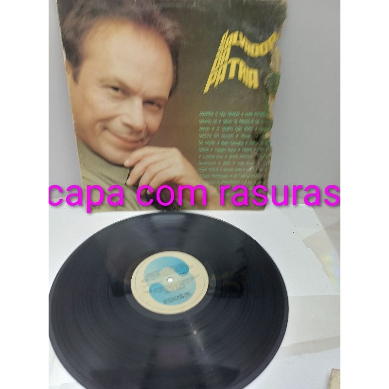 Disco de vinil Novela AO Salvador da pátria ( leia descrição)