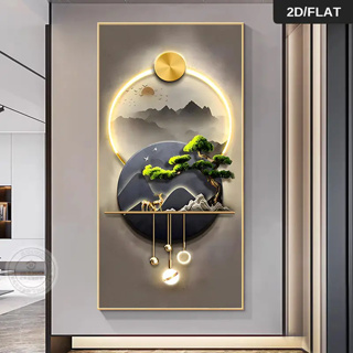 Quadro Decorativo Arvore da Vida Moderna NÃO acompanha LED em Oferta na Shopee