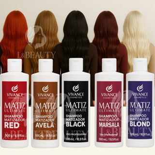 Shampoo Matizador Tonalizante Cabelos Coloridos Vivance Cosmetics UltiMate 300ml em Oferta na Shopee