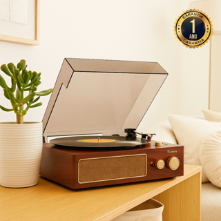 Vitrola Raveo Retro Toca Discos Bluetooth USB Envio Imediato em Oferta na Shopee