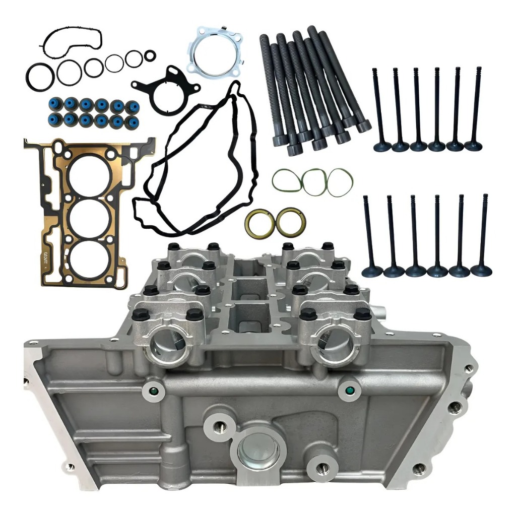 Cabeçote Com Válvulas Parafuso E Juntas P/ Ford Ka 1.0 12v 3Cc Flex 2014 Até 2021 Novo em Oferta na Shopee