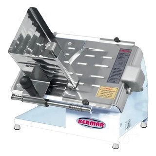 Máquina Elétrica Profissional Fatiador De Frios Bm07 Bermar Cor Branco