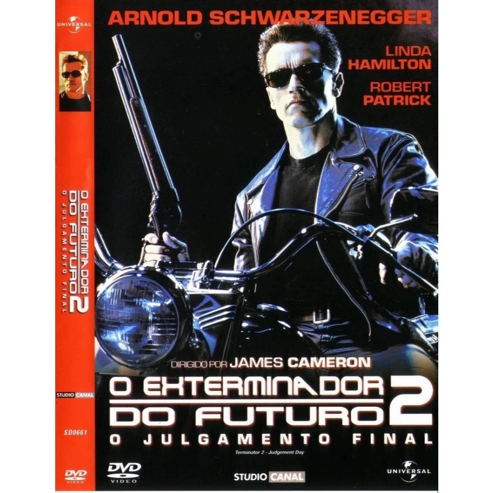DVD O Exterminador do Futuro 2 - O Julgamento Final 1991Dublado / Dual Áudio HD1080p