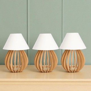 Abajur Moderno De Cabeceira Decoração Criado Mudo Aparadores Comodas Quarto Sala Madeira Mdf em Oferta na Shopee