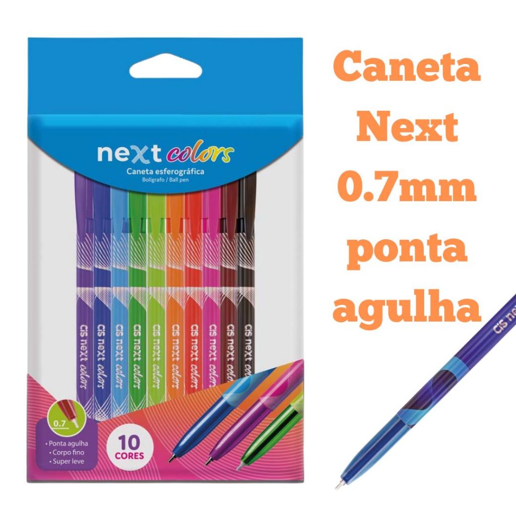 Canetas Coloridas Ponta Fina Cis: Onde Comprar | BuscaProdutos