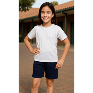 Bermuda Ciclista Infantil do 4 ao 16 Ótima Qualidade Shorts Feminina Lisa Ciclista Suplex Escolar em Oferta na Shopee