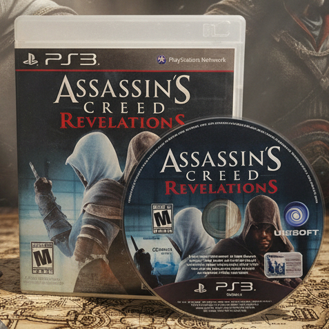 Jogo Assassins Creed Revelations Ezio Original Playstation 3 Ps3 Mídia Física