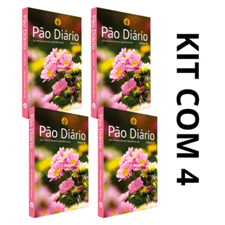 KIT COM 4 Devocional Pão Diário 2026 | Vol. 29 | Flores em Oferta na Shopee