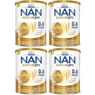 Kit 4 Latas NAN Supreme 800gr 0 a 6 Meses (AMARELO) EQ.1 em Oferta na Shopee