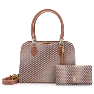 Bolsa Feminina Tote Executiva Pasta De Ombro e Transversal Moda Casual + Carteira Feminina em Oferta na Shopee