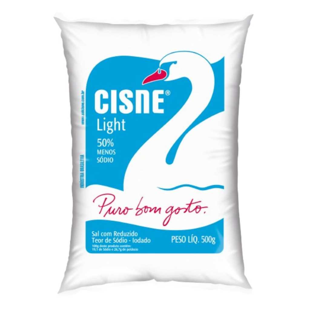 Sal Light Cisne 500gr Menos Sódio em Oferta na Shopee