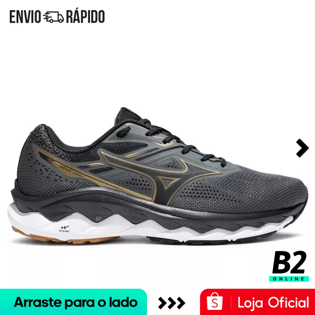 Tênis Mizuno Wave Way 5 Masculino Original Com Nota Fiscal e Garantia em Oferta na Shopee