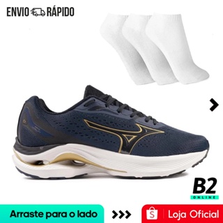 Tênis Mizuno Wave Vitality 6 Masculino + 3 Pares de Meias em Oferta na Shopee