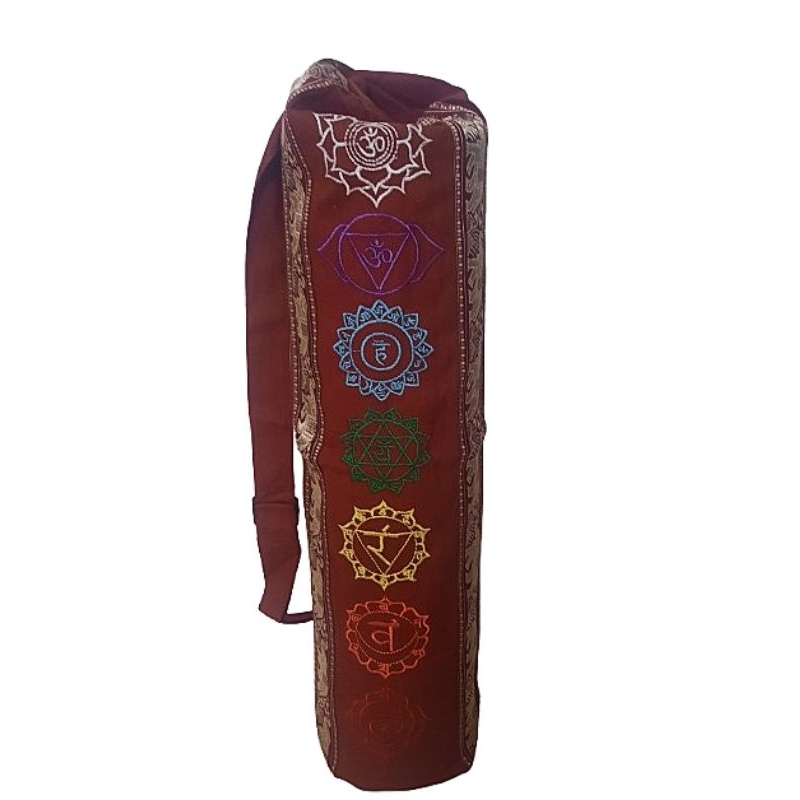 Bolsa mochila transporte de tapete de yoga indiana importadas