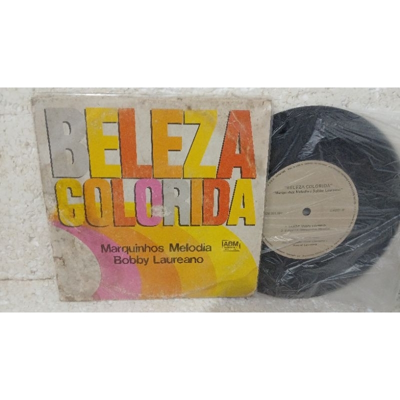compacto Marquinhos Melodia e Bobby Laureano  - beleza colorida
