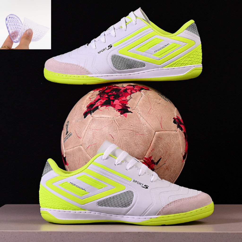 Chuteira futsal Salão colada e costurada profissonal femenina e masculina oferta