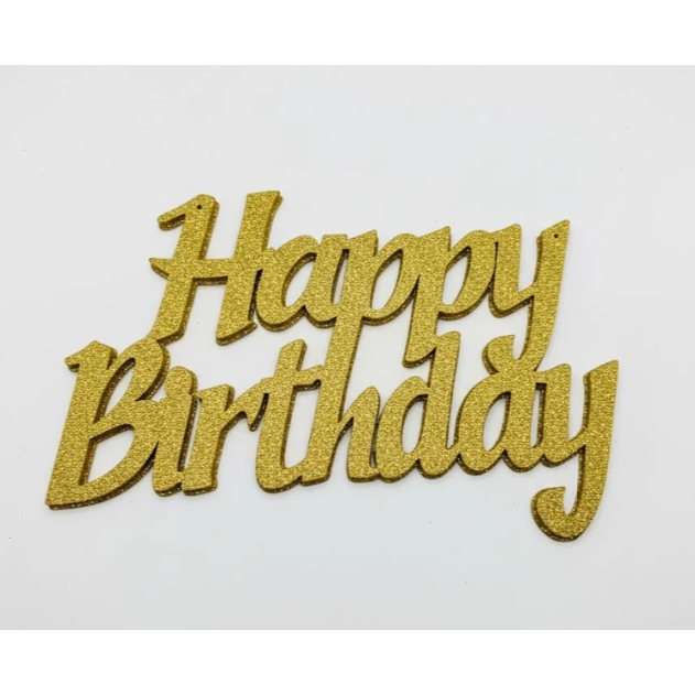 Palavras em MDF plaquinha decorativas aniversário happy birthday  baby decoração festas placa em Oferta na Shopee