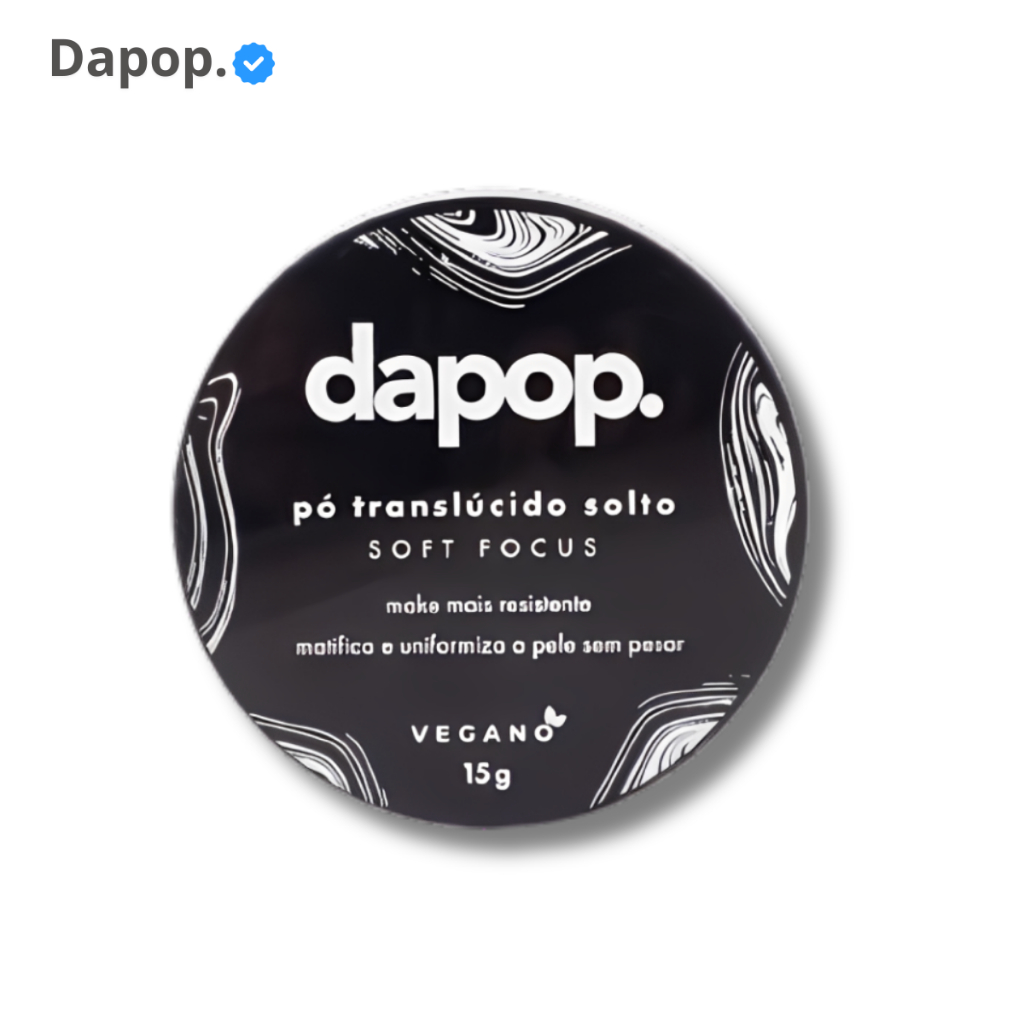Pó Translucido Solto Soft Focus - Dapop em Oferta na Shopee