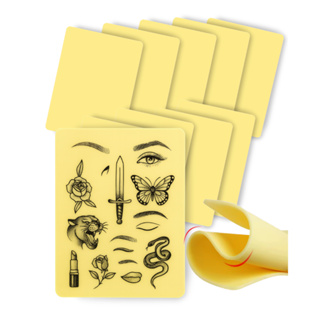 Kit 10 Peles Artificial Sintética Tatuagem Micropigmentação 20cmx30cm grande em Oferta na Shopee