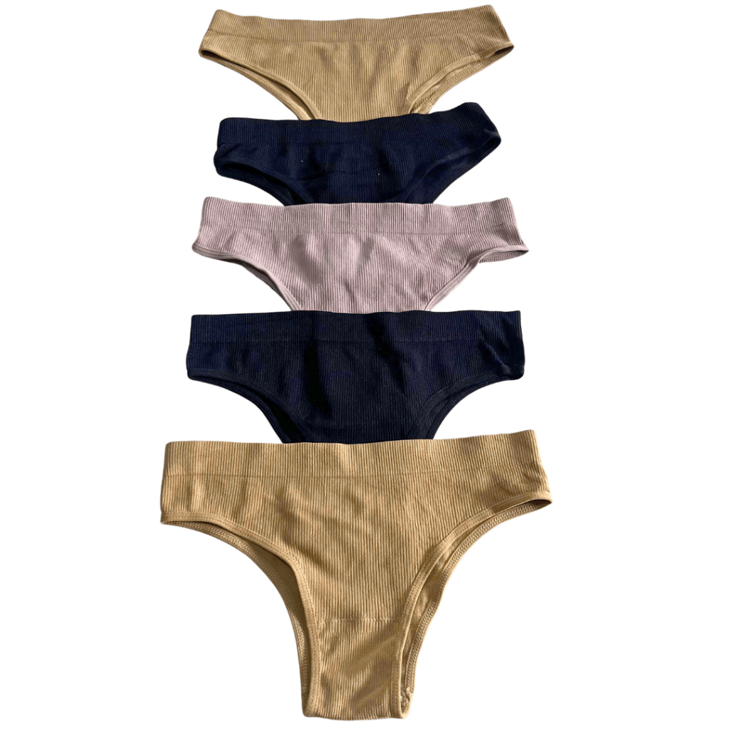 Kit Calcinhas Conforto Poliamida Premium Importada Tanga Não Marca Super Confortável