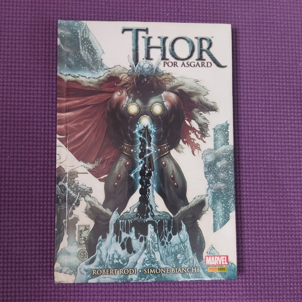 THOR POR ASGARD HQ PT BR CAPA DURA MARVEL PANINI