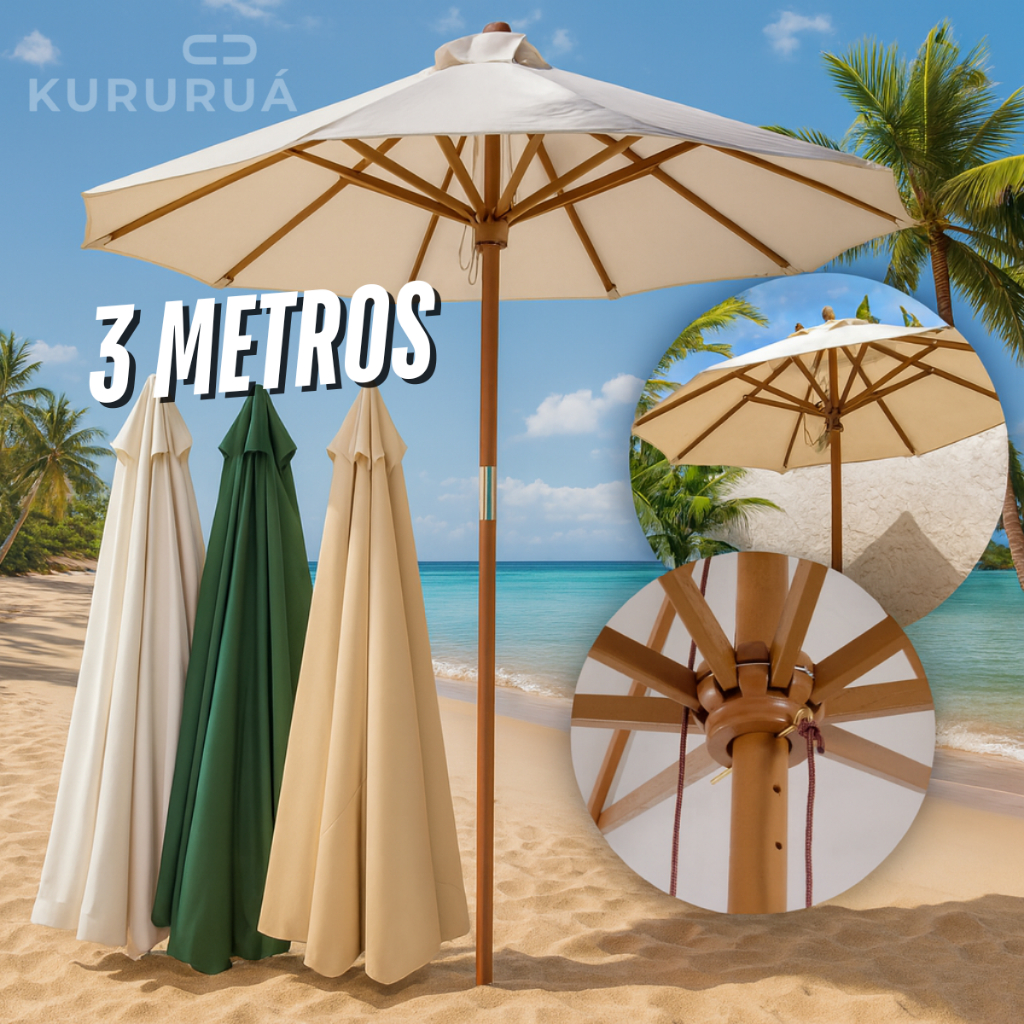 O que é Guarda Sol 3 Metros? Guia e Onde Comprar | BuscaProdutos