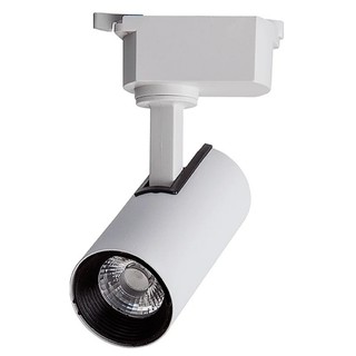 Spot LED Trilho Eletrificado 15W Luz Quente 3000K Bivolt | Spot 15W Trilho - Spot Branco para Trilho