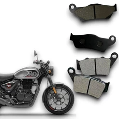 Pastilha Freio Traseiro + Dianteiro Royal Enfield Hunter350
